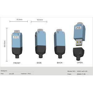 Custom USB Flash Drives with Data Encryption and Fast Artwork Turnaround Follow