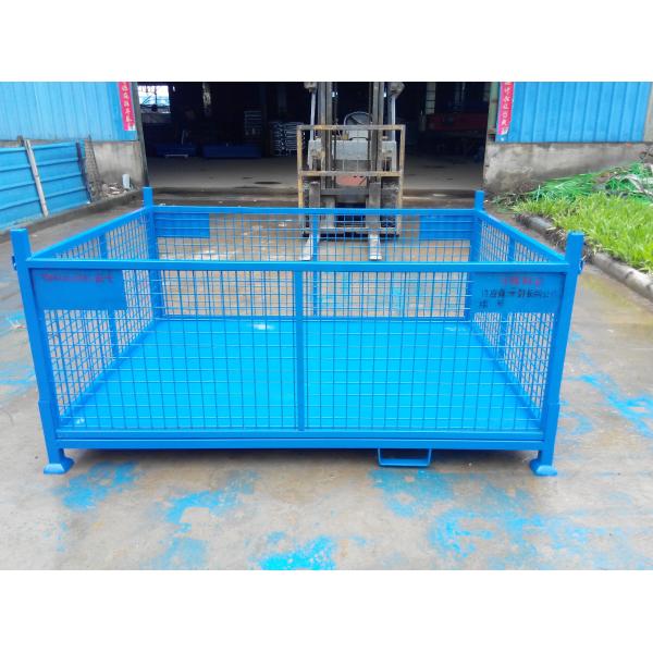 Quality Heavy Duty Durable Warehouse Storage Steel Mesh Box Pallet wholesale
