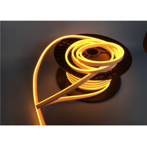 Extrusion Silicone LED Flex Neon Strip Light With 6 x 12mm Size For Sign