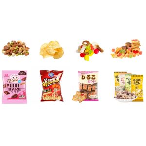 Chips Puffed Food Punch Hole Bag Packaging Machine Automatic 50g 100g