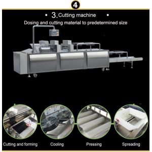 Healthy Cereal Bar Equipment Automatic Granola Bar Cutting 1 Year By Free