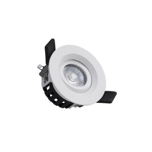 Residential 8W Tilt LED Downlight Round IP44 Bathroom Spotlights