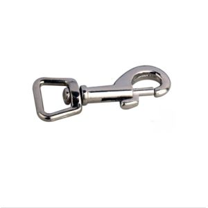 China Diecasting ladder-shaped swivel eye bolt snap hook carabinier Zinc alloy pet hook accessories on sale