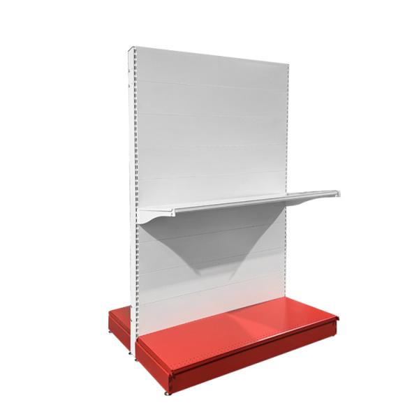 Customizable Color Cold Rolled Steel Supermarket Display Shelving / Grocery