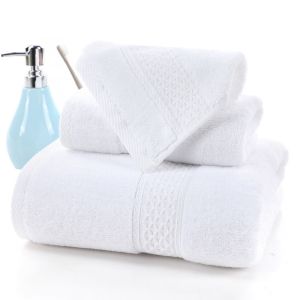 Cheap Embossed Bath Towels in Solid Color for a Luxurious and Comfortable Bathing Experience for sale