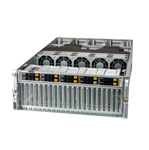 Quality Supermicro AS-4124GS-TNR 4U Rackmount GPU Server with 8TB DDR4-3200MHz RAM, 24 Hot-swap 2.5" Drive Bays, and 2000W Redundant Power Supplies wholesale