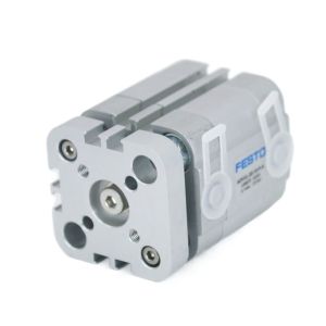 China Wrought Aluminium Alloy Piston Pneumatic Cylinder With Male Thread Port on sale