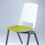Convenient Stackable Office Chair With Soft Cushions And Compact Design Produced