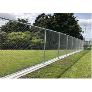 3.0mm Chain Link Fence Mesh Galvanized Diamond