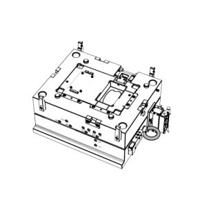 OEM /ODM ：Consumer Electronics Molds / Transparent Beauty Instrument Base (1*8)
