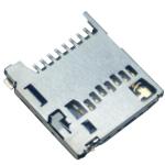 Micro Card Reader Socket Adapter Sd Memory Card Connector 1.28H 8Pin TF Push