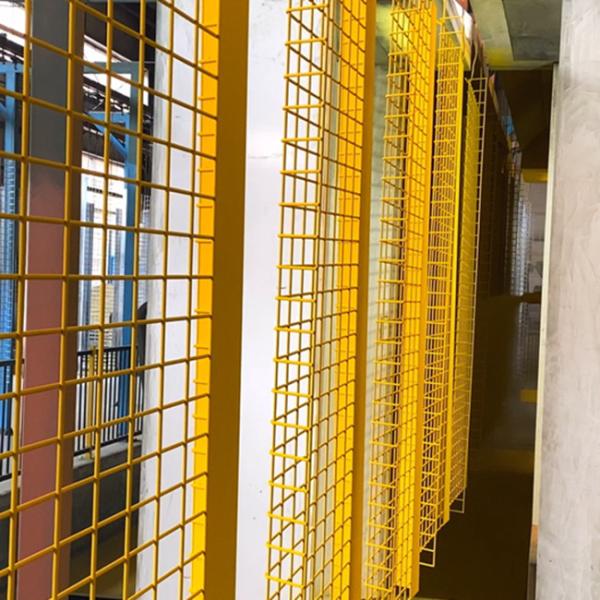 Quality Mesh-panel Edge Protection Barrier with Enhanced Airflow Design wholesale