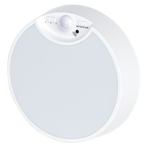 ABS PC Round LED Motion Ceiling Light Battery Powered 1.2W 120*2835 DC6V