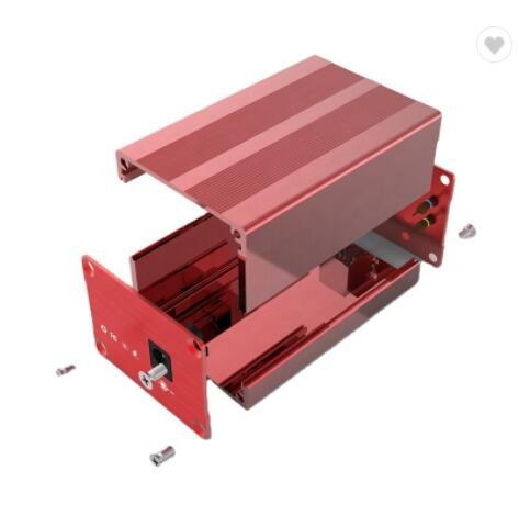 Quality 6063 T5 Aluminum Extrusion Profiles Anodized extruded housing Enclosure Box wholesale