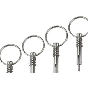 Cheap 3/8 7/16 1/2 Brass plating quick release pins SUS 304 SUS 316 A2 A4-80 L-Handle Quick-Release Pins for sale