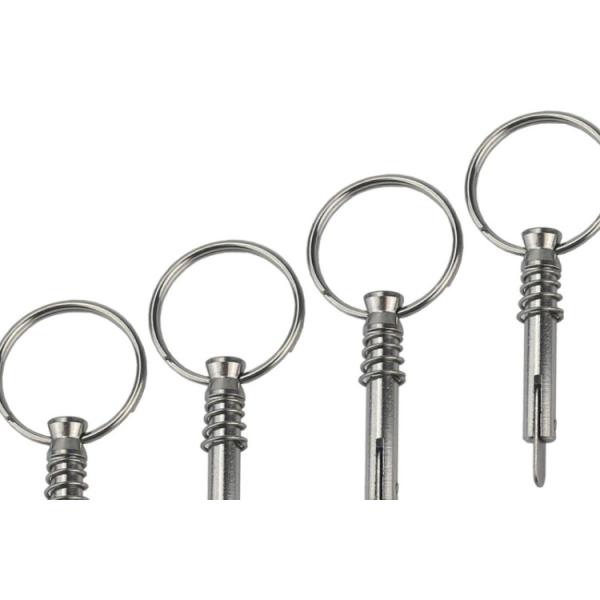 3/8 7/16 1/2 Brass plating quick release pins SUS 304 SUS 316 A2 A4-80 L-Handle