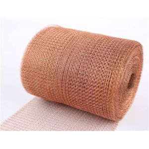 Corrugated Knitted Wire Mesh 5cm 10cm 15cm 0.23mm Gas Liquid Filter