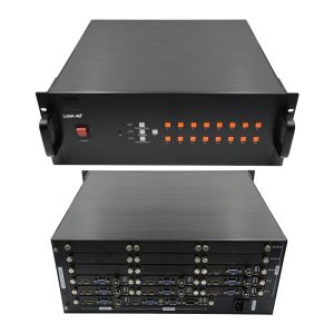8X1 HDMI Quad Multiviewer 1080P Multiple Signal VGA CVBS Input Auto Identify