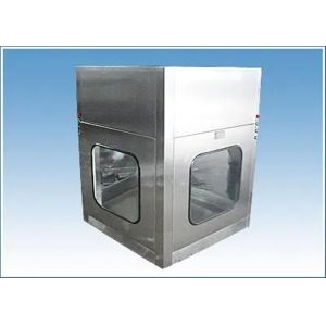 Air Proof Cleanroom Pass Box L Shape With Electronical Lock