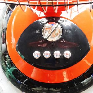 16 Inch 12 Volt Desk Energy Saving Emergency Solar Fans With Timer