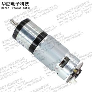 33RPM 42mm Planetary Gear Motor PG42-775SH+EN With Hall Encoder