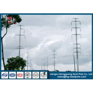 China Polygonal  Metal Utility Poles  Steel Conical CO2 Welding Standard For   Electrical Power on sale