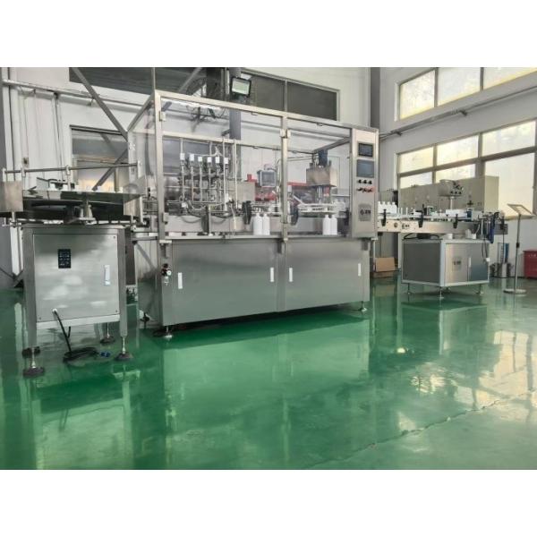 Quality Vial Filling and Capping Machine for Chemical Acid Liquid Solution 5-20ml Filling and Capping with Isolator, GMP Compliant wholesale