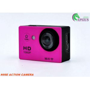 1080P HDMI 4k Helmet Mounted Camera , N9 Water Resistant Action Digital Camera
