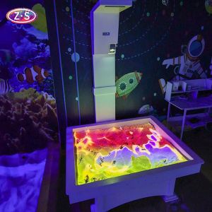 Cheap HD 3800 Lumens Interactive Sandbox Game Precision Interaction Reality Sandbox for sale