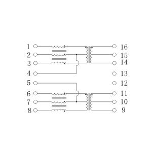 TG110-HPE7N5LF SMD Single 10/100BASE-TX PoE+ Isolation Modules TG110-HPE7N5LFTR