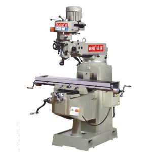Multi Purpose RAM Turret Milling Machine Heavy Duty With Horizontal Function