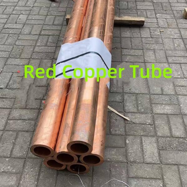 Quality Brass Red Copper Hollow Bar 89mm OD 69mm ID for Drinkware wholesale