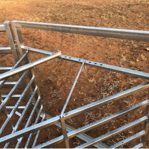4ft Galvanized Small Goat Sheep Hurdles Panel Fence