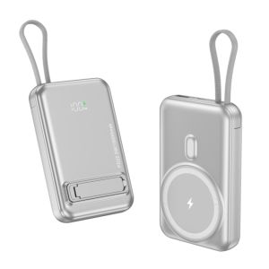 Smartphone Magsafe Power Bank With Stand , Portable Fast Charging Power Bank