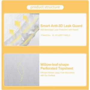 light and soft diaposablle tape diaper with Yeebo Diaper