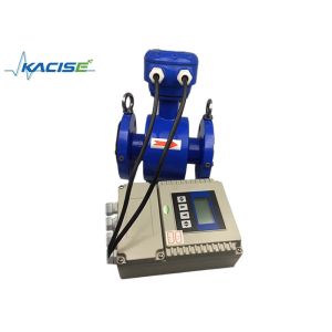 Flange / Thread Electromagnetic Water Flow Meter With Grounding Rings