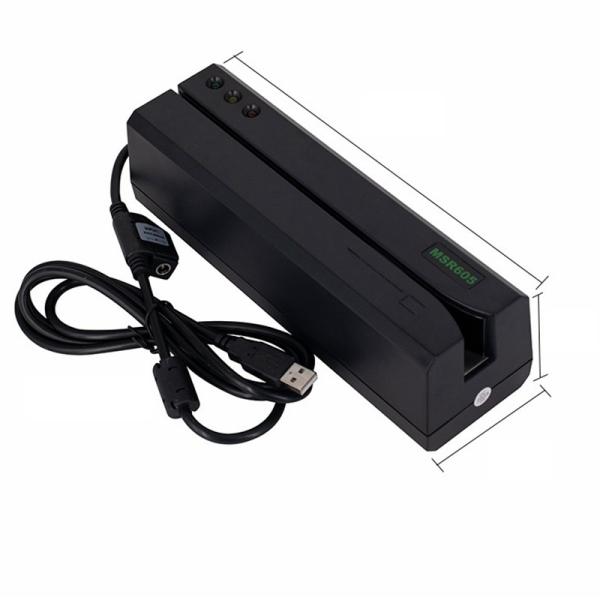 MSR605 Magnetic Stripe Card Reader Writer for Windows USB 3 Tracks and Software