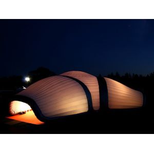 Inflatable Outdoor Camping Tent With LED Light Strip