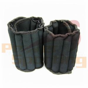 Adjustable 5LB pair Wrist & Ankle Weights black