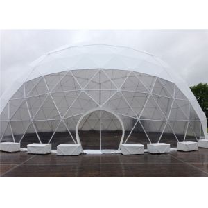 Steel Structure Large Geodesic Dome Tent Marquee Tent For Trade Show