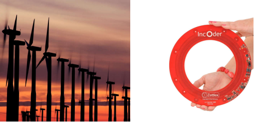 Easy Installation Inductive Rotary Encoder 22 Bit SPI Inductive Encoders