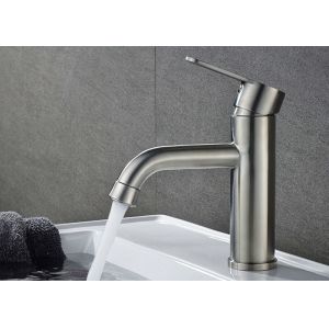 Durable ROVATE Waterfall Bathroom Faucet , Bathroom Sink Taps Under Counter