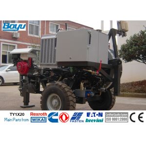 20kN Overhead Line Equipment Hydraulic Tensioner Honda Gasoline Engine D800mm