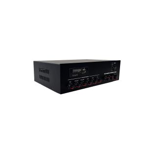 Professional PA Mixer Amp 60W Audio Amplifier High Temp Resistance