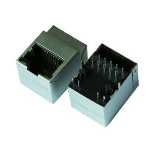 1840469-2 Vertical POE RJ45 Connector 10/100 Base-T LPJD5189-8BDNL-1 ISO14001