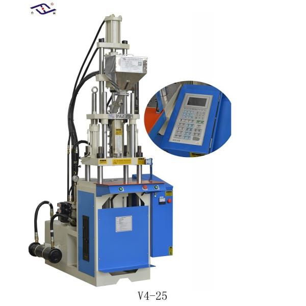 25 Ton Small Vertical Plastic Injection Molding Machine For USB Cable