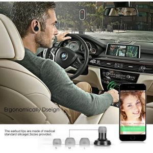 2016 Fashion New Car Chrger Bluetooth Headphone With Mulitfunction Key Q8