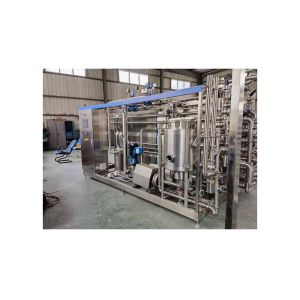 Voltage 380V/440V PLC Control Tube Pasteurizer for Milk Processing Line
