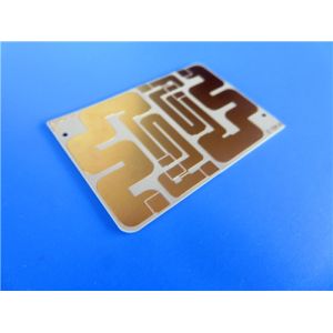 Cheap 2 Layer PCB Built On TC600 Laminate 60mil Immersion Gold Finish for sale