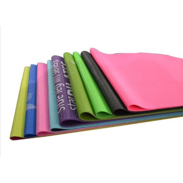 Quality Home Use Anti Slip Yoga Mat Easy Maintenance With 3 - 8mm Thickness Optional wholesale